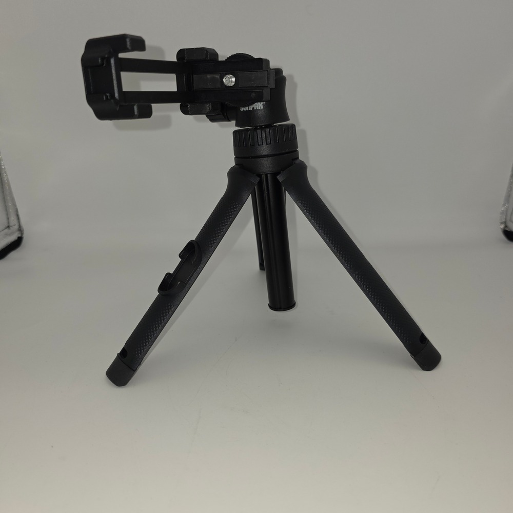 Sunpak Mini Tripod Handheld Stabilizer Unisex OS Black Excellent Vlogging Mount